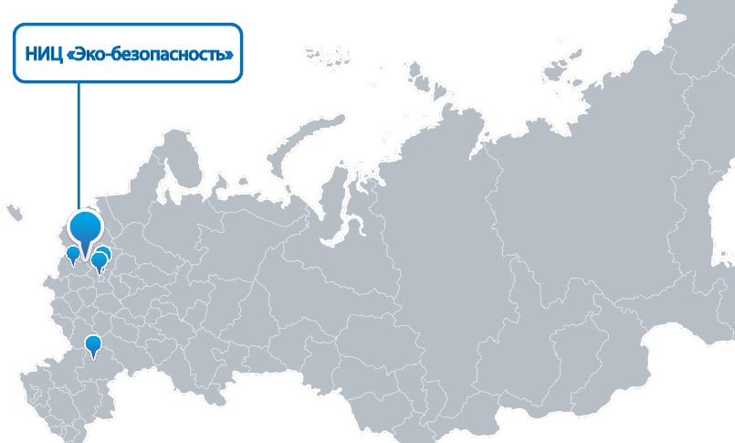 Медицинские вузы России на карте России. 16 центр рф
