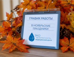 График работы на ноябрьские праздники